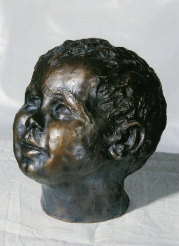 Portrait Sohn Simon, Bronze