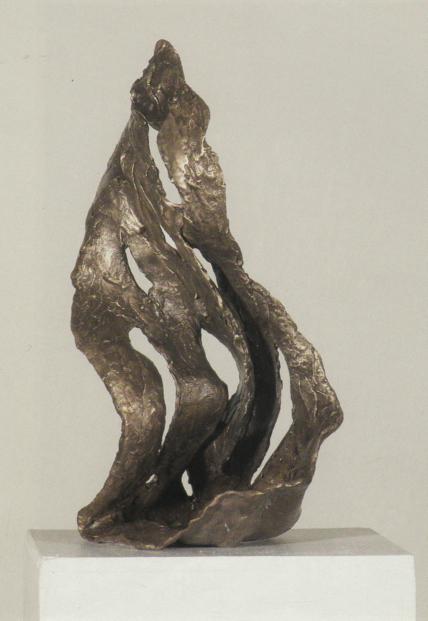 aufwärts - Kleinplastik, Bronze